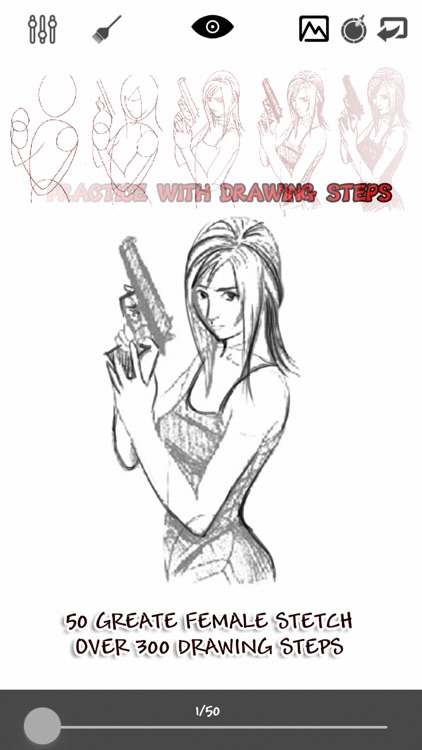 Learning Draw Female Charactors