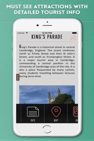 Cambridge Travel Guide Offline screenshot 3