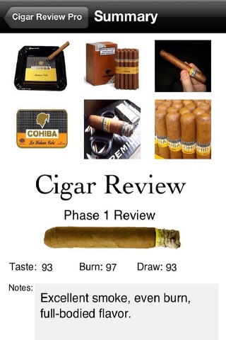 Cigar Review Pro screenshot 4