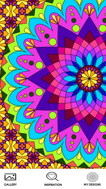 Mandala Coloring Book Pages for Adult - Patterns Coloring Therapy Stress Reliever