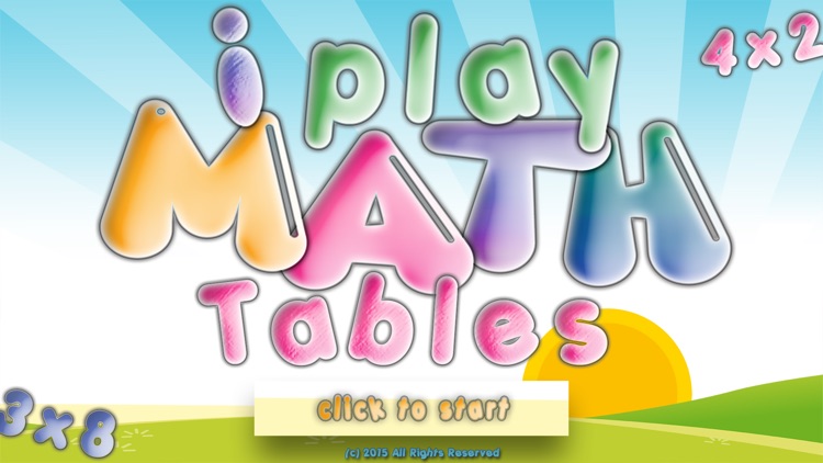 i Play Math Tables