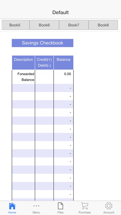 Savings Check Bookのおすすめ画像5