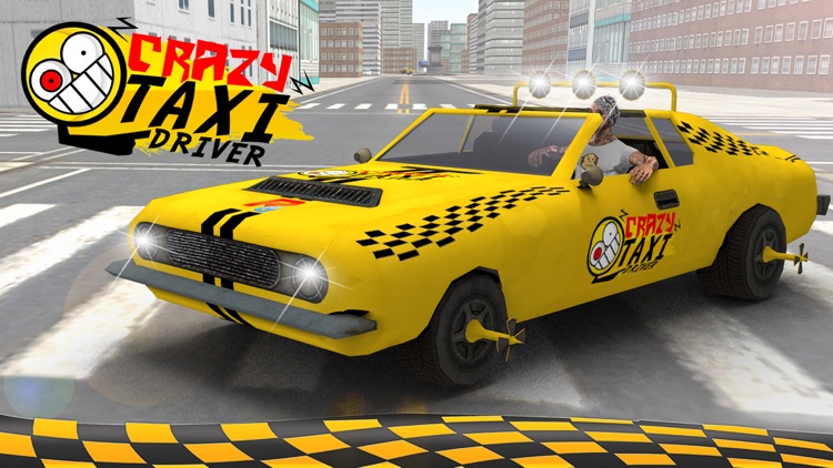 Crazy Taxi Driver 3D City Rush Adventure screenshot-3