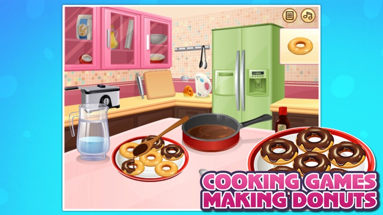 Cooking Games：Making Donuts screenshot-2
