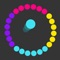 Color Jumper - Change, rotate & Swap a colorful splash circle wheel