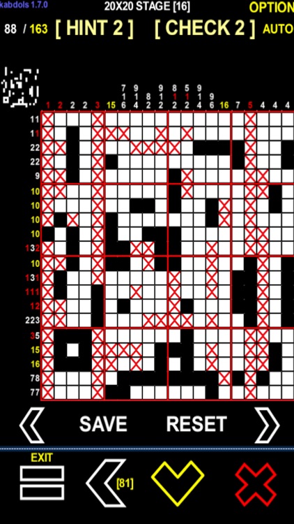 No.2 Nonogram logic puzzle (picross) screenshot-4