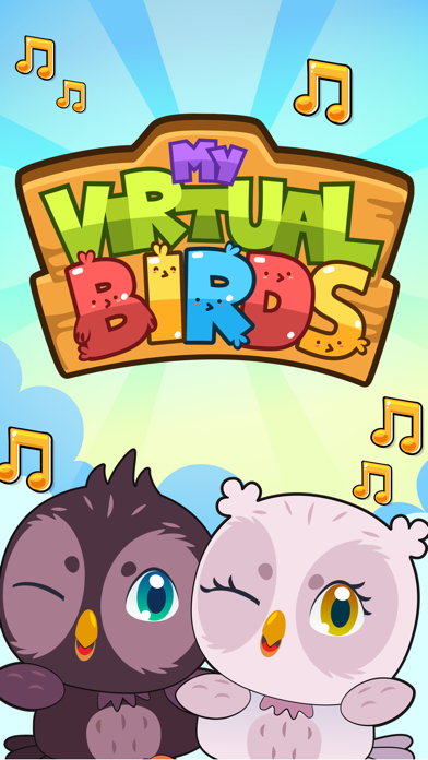 How to cancel & delete My Virtual Birds - Bird Pet Game for Kids from iphone & ipad 1