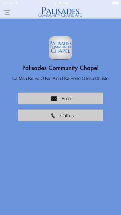 Palisades Community Chapel