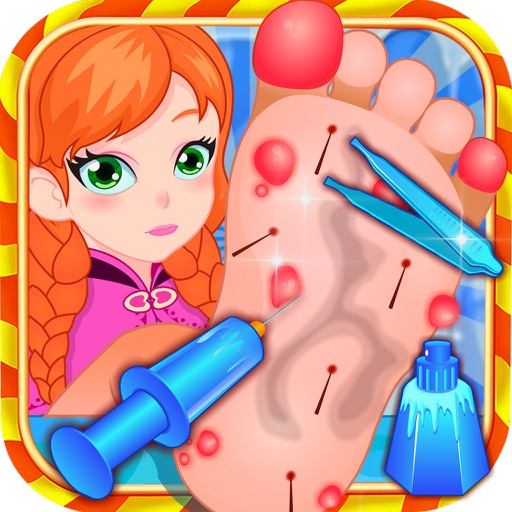 Surgical simulation game - Princess Puzzle Dressup salon Baby Girls Games icon