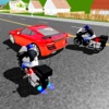 Police Cop Traffic Bike Chase - Crime Town Turbo Police Chase &amp; Smash