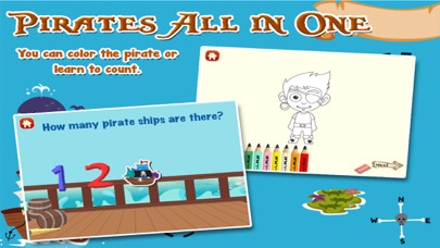 How to cancel & delete Pirates Adventure All in 1 Kids Games from iphone & ipad 3