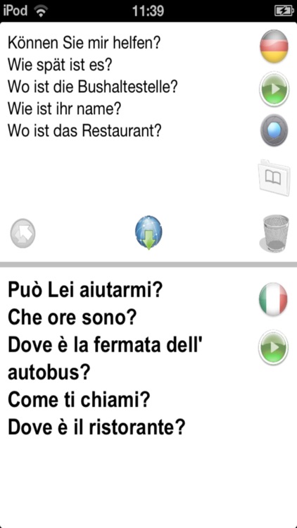 De-It Offline Photo Translator and Dictionary with Voice - translate text and pictures without Internet between German and Italian