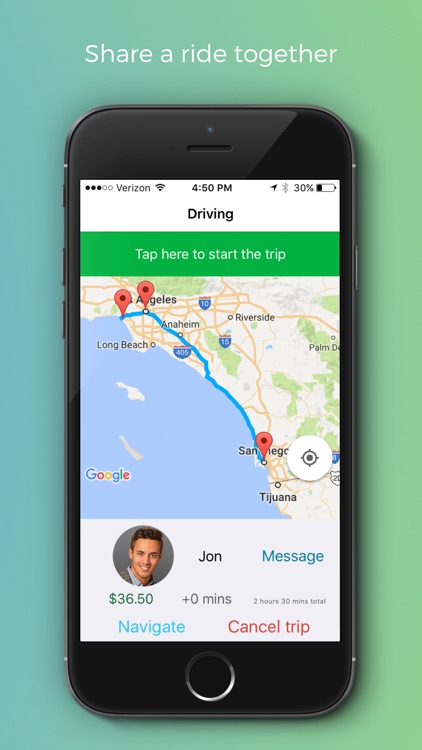 Atlas - Carpooling App