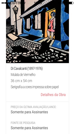 Catálogo das Artes