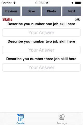 Resume Builder Pro screenshot 3