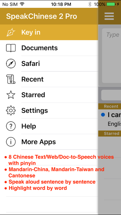 How to cancel & delete SpeakChinese 2 (Pinyin + 8 Chinese TTS Voices) from iphone & ipad 1
