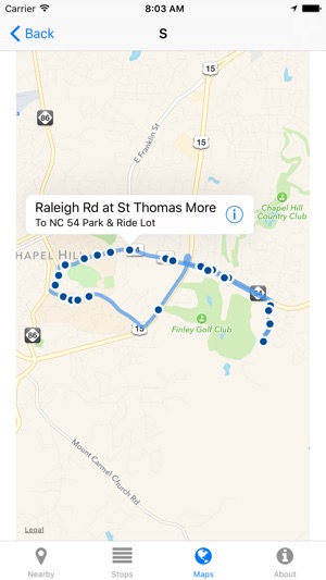 Chapel Hill Transit Now - Real-time Transit Arrivals(圖4)-速報App