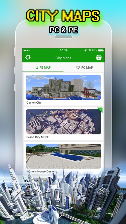 Best City Maps Pro for Minecraft PE Pocket Edition