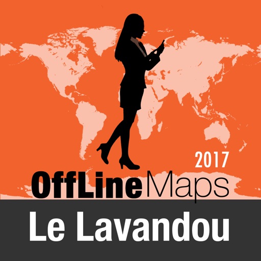 Le Lavandou Offline Map and Travel Trip Guide icon