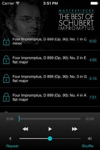 Schubert: Impromptus screenshot 3