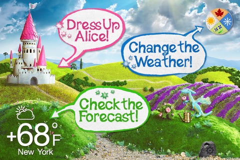 Alice's Weather. Dress-Up! screenshot 4