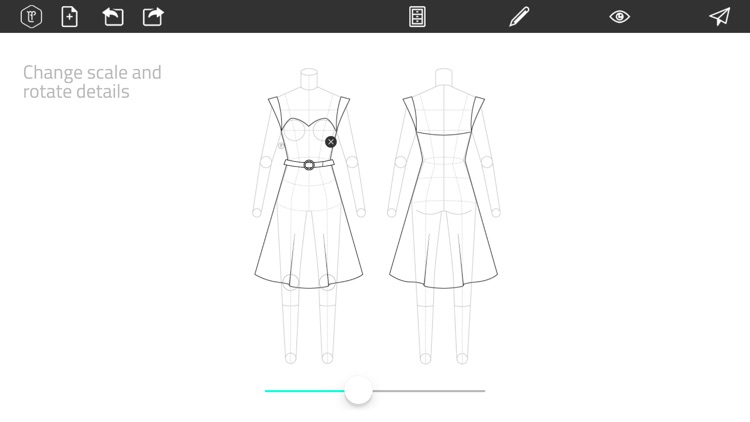 Fashion Design FlatSketch screenshot-3