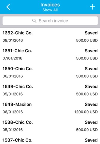 Apptivo Invoices screenshot 2