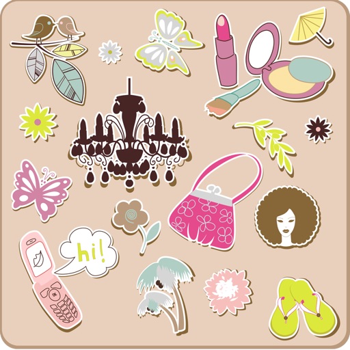 Cute 3D Stickers Photo Editor For Free icon