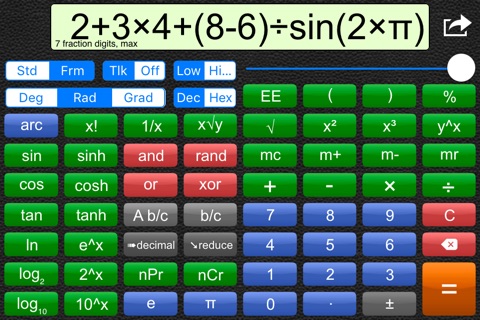 Talking Scientific Calculator screenshot 3