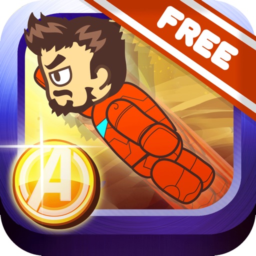 Jumping Jump Running Games "For The Avengers " Icon