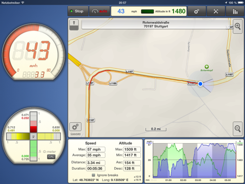 Скриншот из GPSSpeed Scooter: The GPS tool