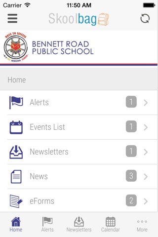 Bennett Road Public School - Skoolbag screenshot 2