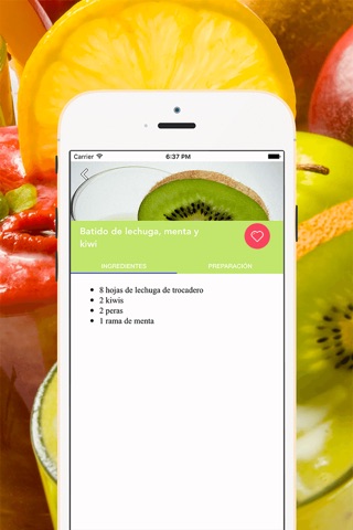 Recetas de Batidos screenshot 4