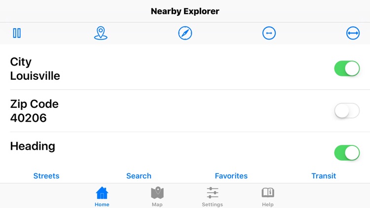 Nearby Explorer