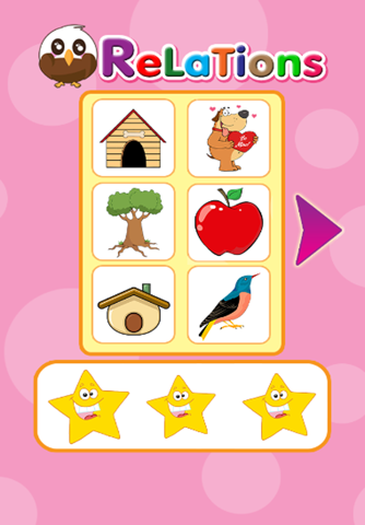 Relations : learning Education games for kids Add to child development - free!! screenshot 4