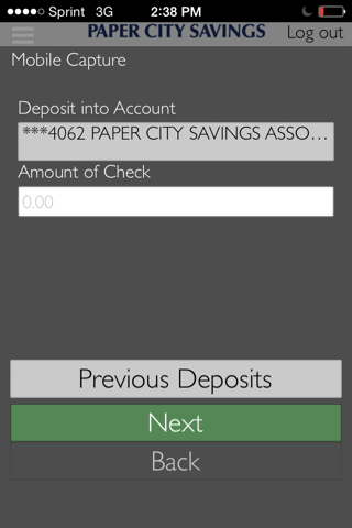 Paper City Savings Mobile screenshot 4