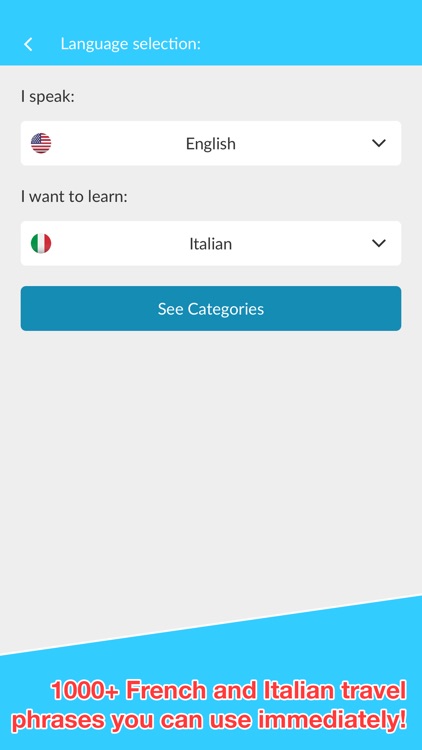 Benry Travel | 1000+ French and Italian travel phrases so you can travel with confidence! screenshot-0