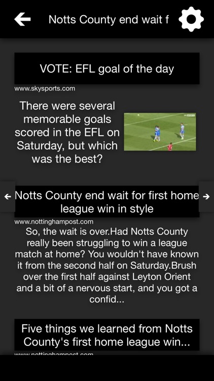 All The News - Notts County Edition