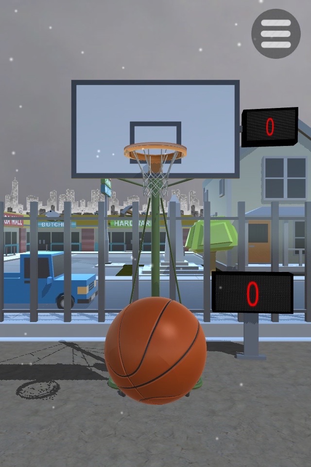 Shooting Hoops basketball game screenshot 2