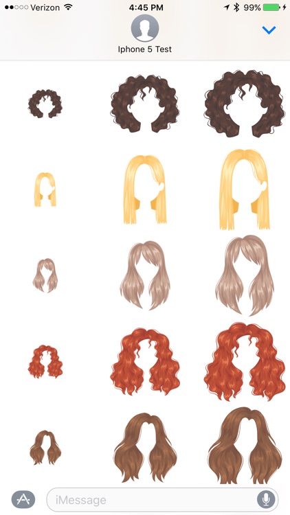 Hairstyles - Sticker Pack