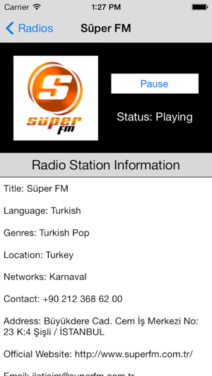 Turkey Radio Live Player (Turkish / Türkiye / Türkçe / Turk (圖4)-速報App