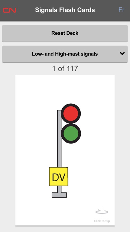 CN Signals Flash Cards (CROR)