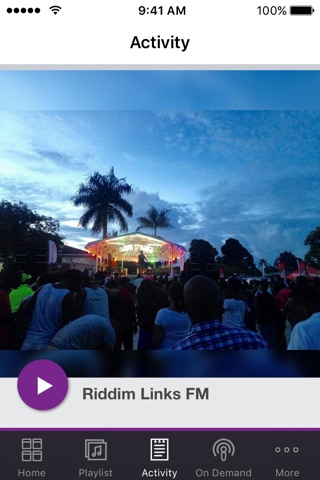 Riddim Links FM screenshot 2