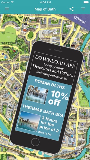 Bath Sussed Out Tourist Map(圖1)-速報App