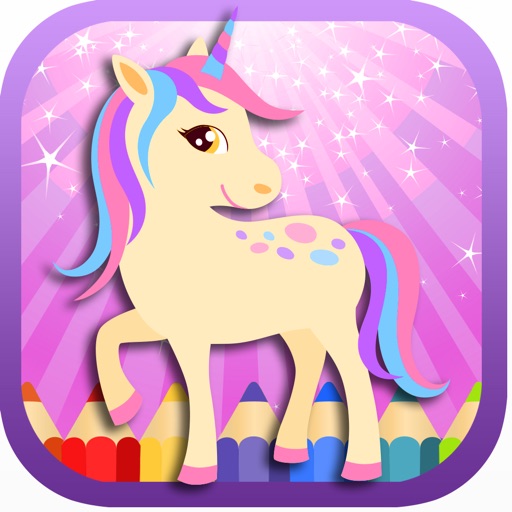 Pony Coloring Book - Kid Game for My Little Toddle iOS App