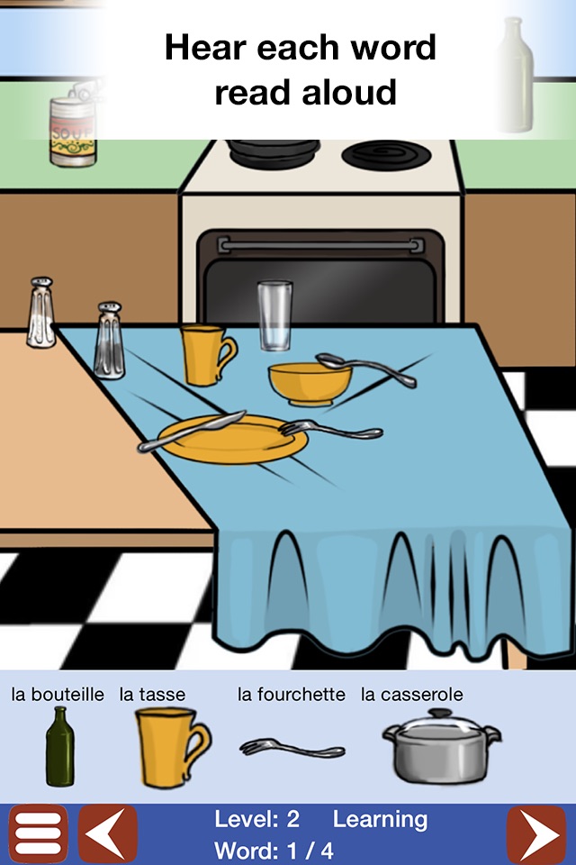 French for Kids: a Learning Story Adventure screenshot 3