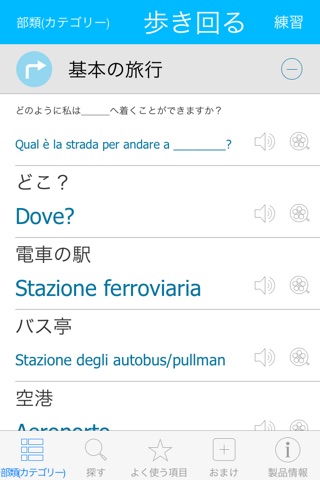 Italian Pretati - Translate, Learn and Speak with Video screenshot 2