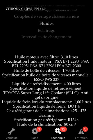 Auto Info 2017 Français screenshot 3