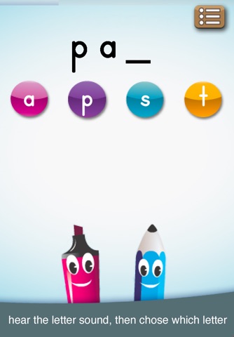 PocketPhonics (basic edition) screenshot 3