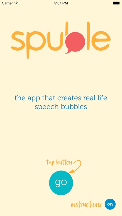 spuble – creating real life speech bubbles